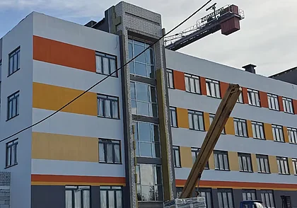 Будущая школа на улице Гагарина в Могилеве станет областной молодежной стройкой