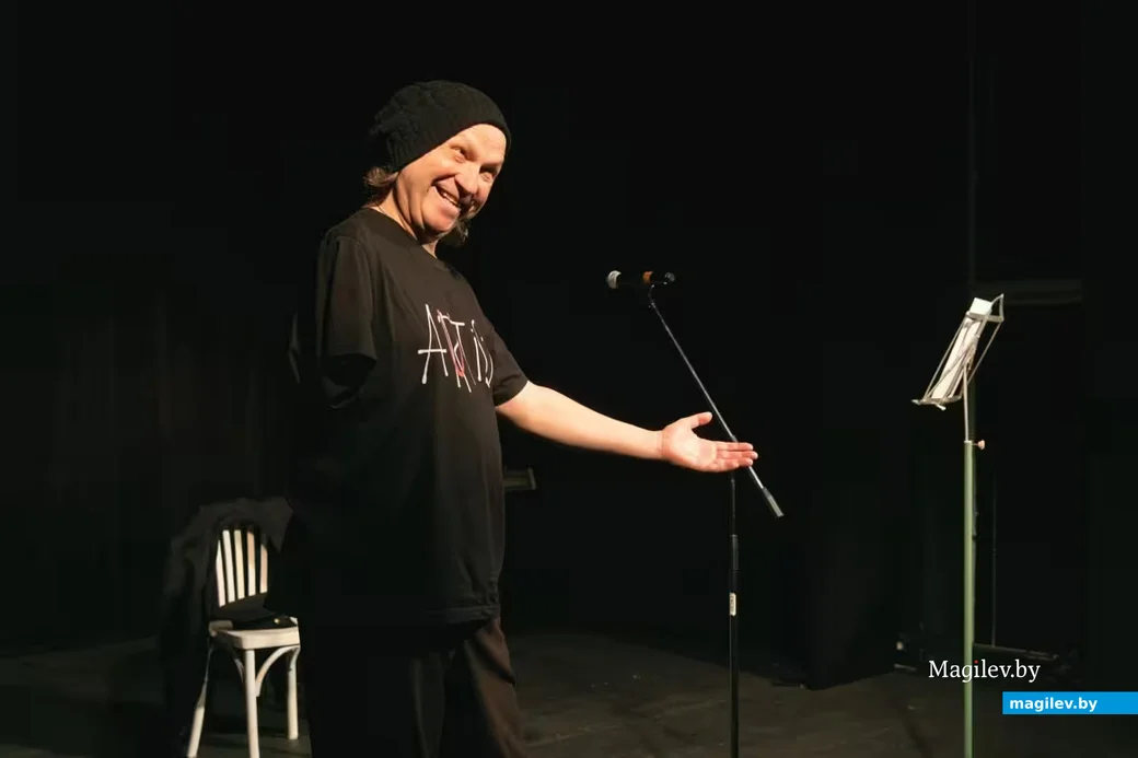 Валера Алексеев, спектакль «Исповедь глухонемого»  в бобруйском театре им.