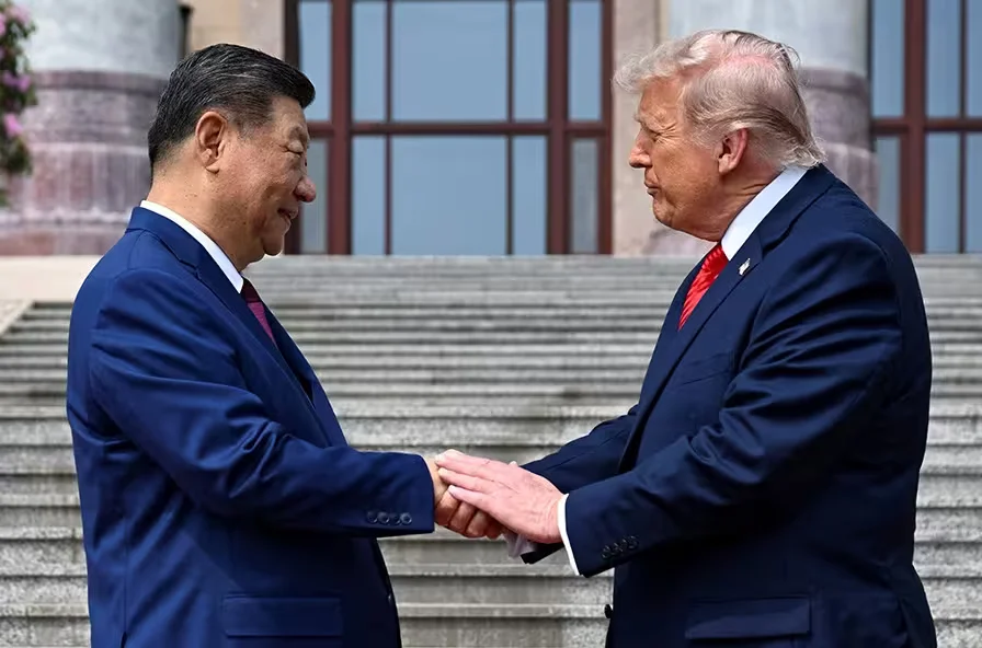 14 мая 2026 года. Встреча Председателя КНР Си Цзиньпина с президентом США Дональдом Трампом.