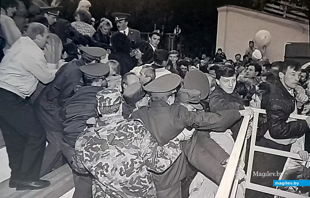 1990-е годы, Могилев. Городской стадион «Спартак».