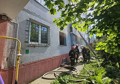 Пожар на Габровской в Могилеве: в одной из квартир нашли мужчину без сознания