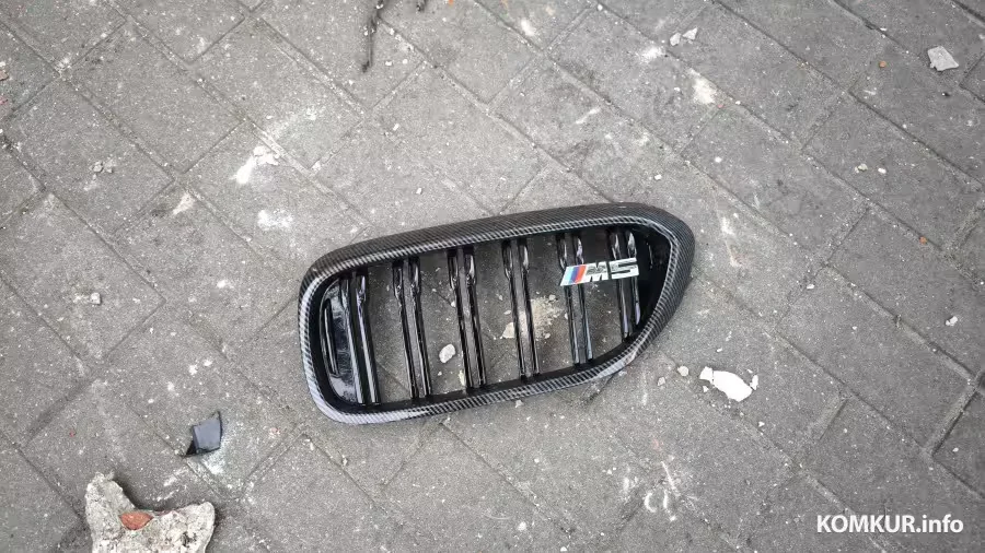 17.05.2026. Бобруйск. Улица Минская, последствия аварии BMW и VW Polo. 