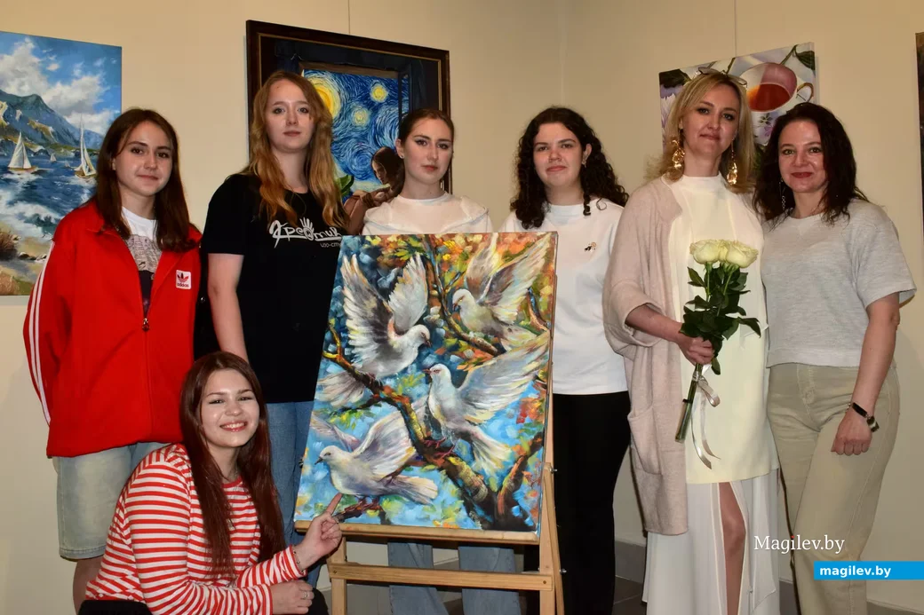 16/05/2026. «Ночь музеев» в Галерее Бобруйского художественного музея. Выставка работ изостудии