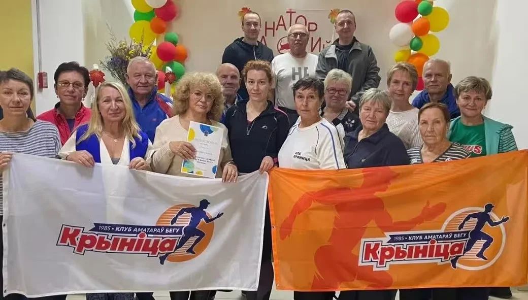 2023 год. Виктор Грищенко является членом клуба любителей бега «Крыніца»,.