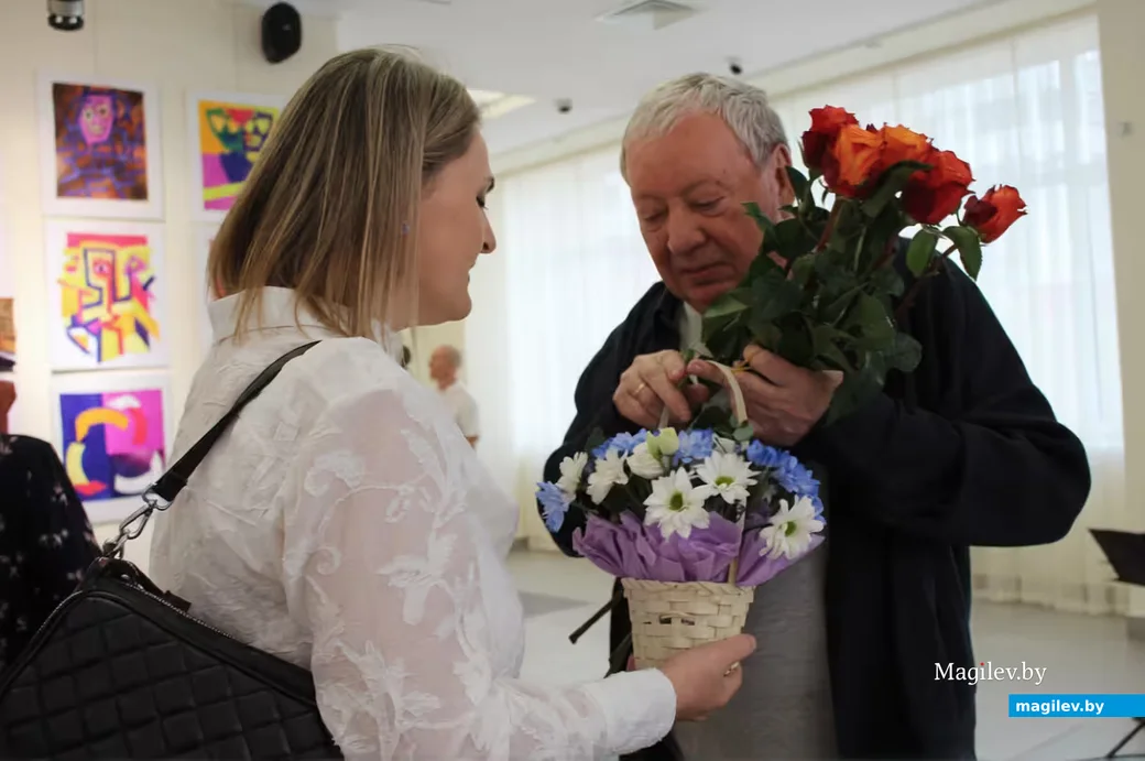  20 мая 2026 года. Могилев. Открытие выставки работ Валерия Плаксина.