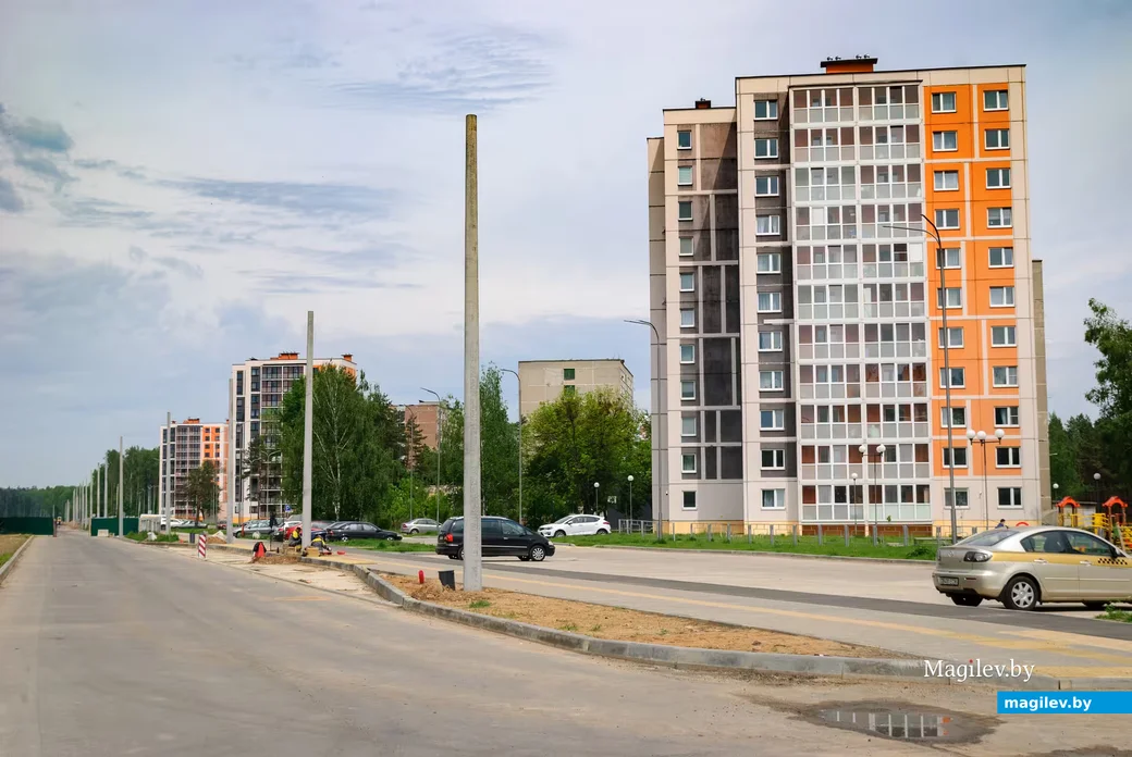20.05.2026, Бобруйск. Строительство нового участка улицы Ульяновской.