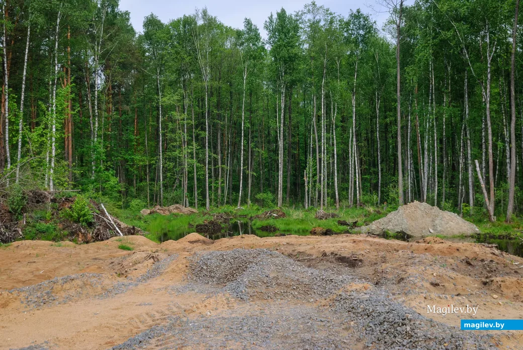 20.05.2026, Бобруйск. Строительство нового участка улицы Ульяновской.