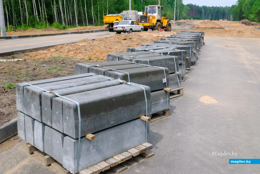 20.05.2026, Бобруйск. Строительство нового участка улицы Ульяновской.