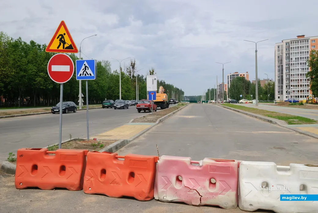 20.05.2026, Бобруйск. Строительство нового участка улицы Ульяновской.
