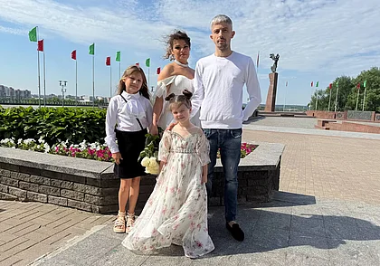«Не хватает только третьего ребенка». Свадебная пара недели