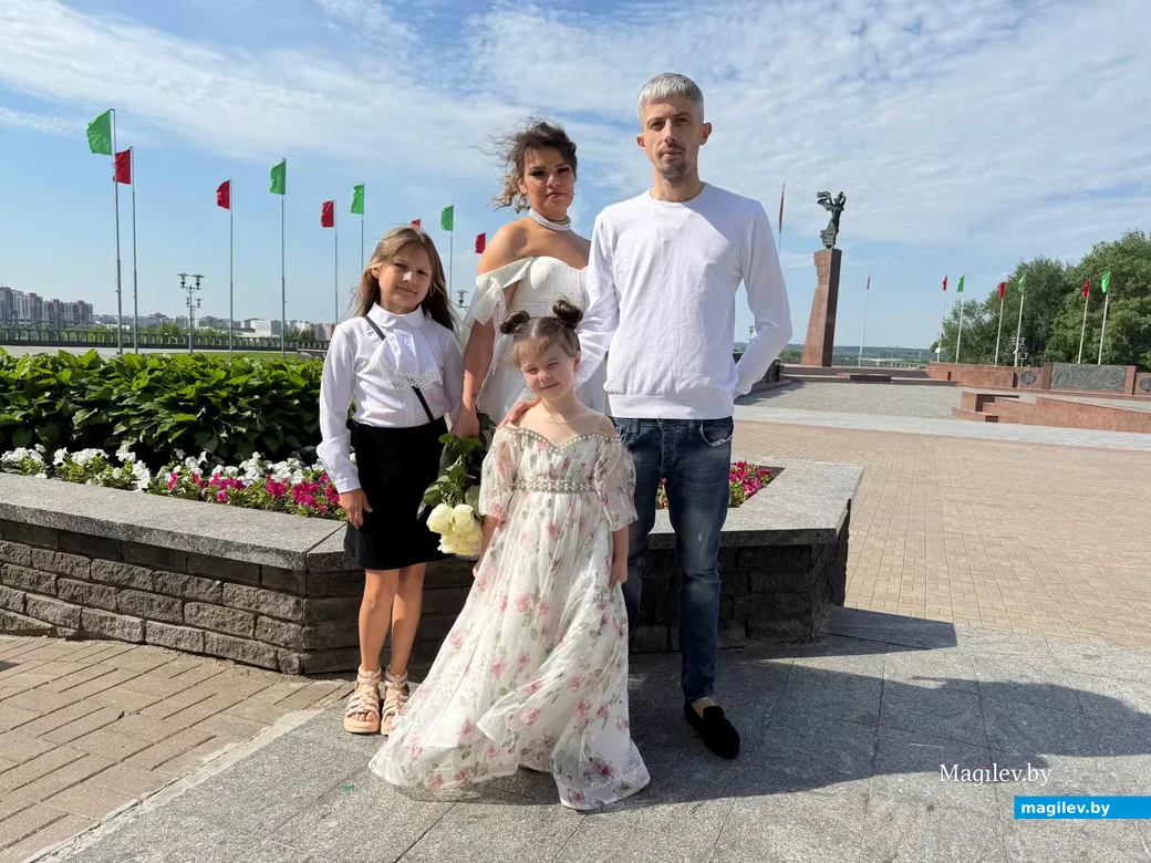  22.05.2026 г. Могилев. ЗАГС. Молодожены недели: Дарья и Антон Маруки. 