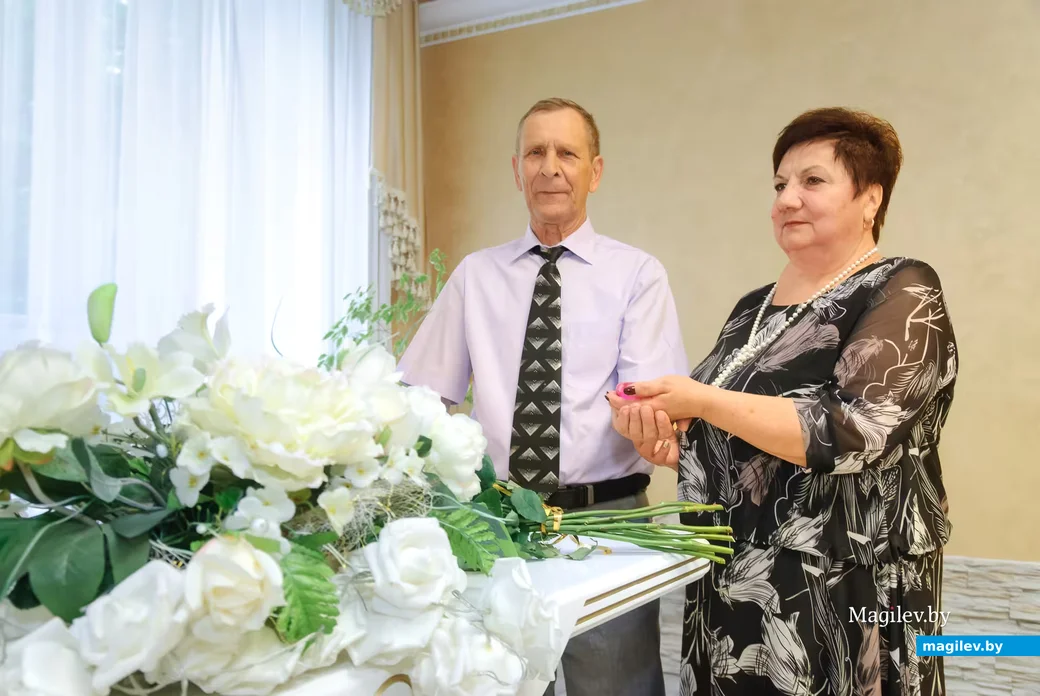 22.05.2026. Отдел ЗАГС Бобруйского горисполкома. Золотые юбиляры Галина Петровна и Василий
