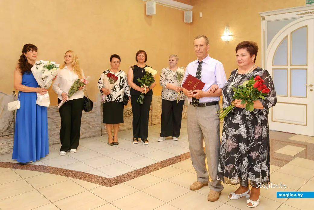 22.05.2026. Отдел ЗАГС Бобруйского горисполкома. Золотые юбиляры Галина Петровна и Василий