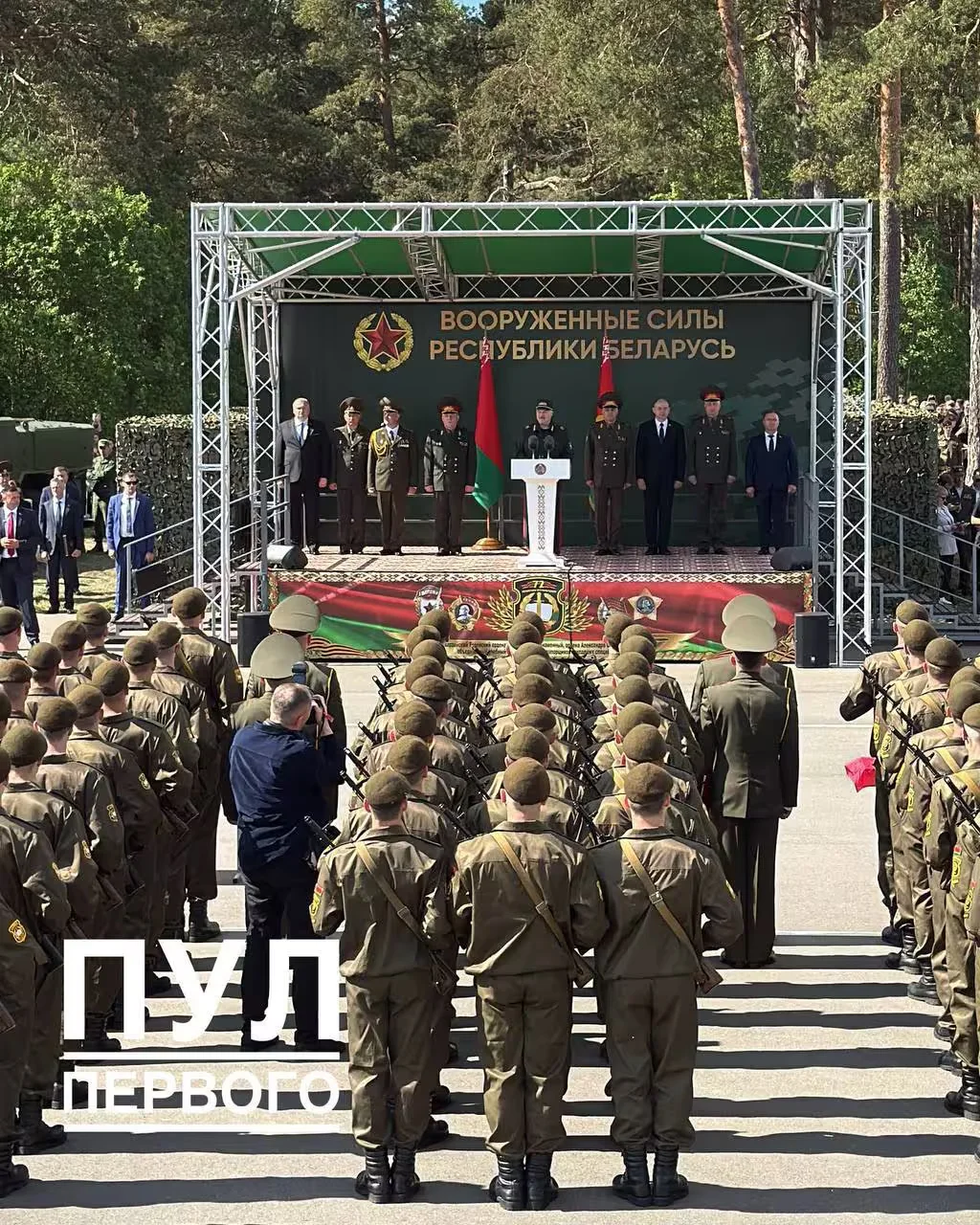 23 мая в Беларуси порядка 10 тысяч новобранцев принесут военную присягу по всей стране. Фото: