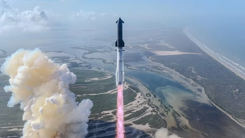 22 мая 2026 года. SpaceX запустила самую крупную и мощную беспилотную ракету в истории. Фото: SpaceX / X.