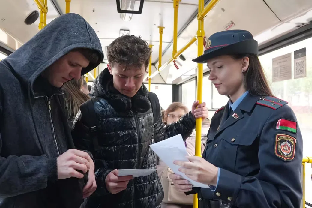29 мая 2026 года. «Антинаркотический автобус» начал курсировать в Могилеве.  Фото: УВД