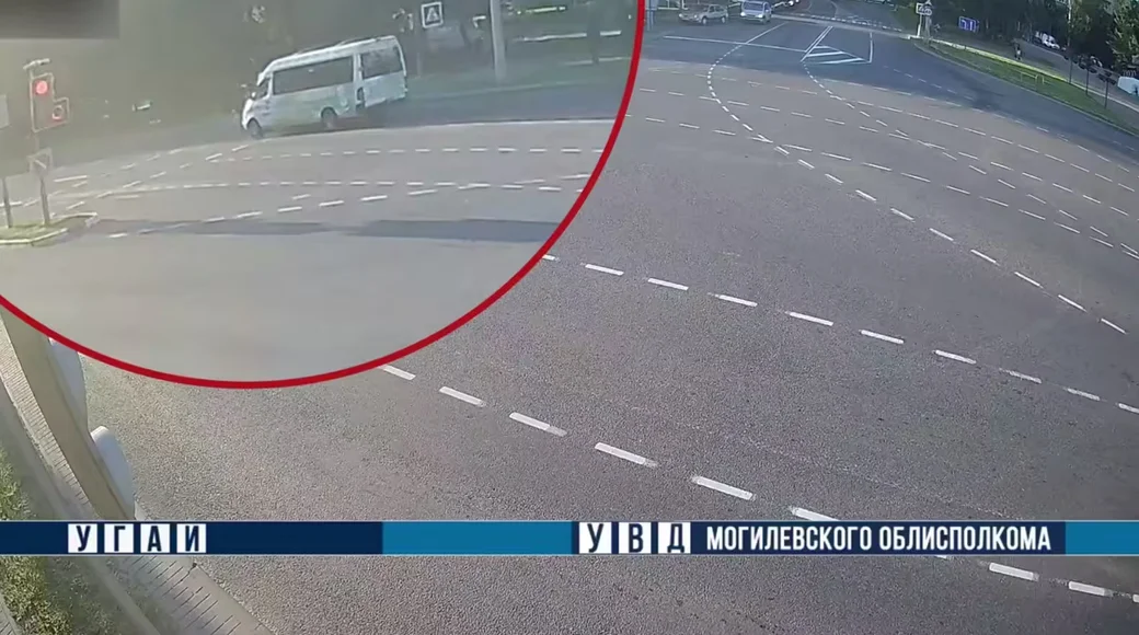  2.06.2026 г. ДТП в Могилеве. Фото: УГАИ УВД Могоблисполкома