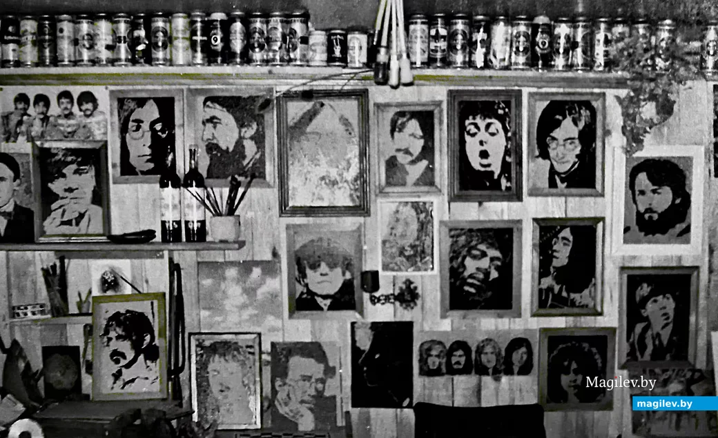  1980-е годы, Могилев. Рисунки Володи Кутузова.