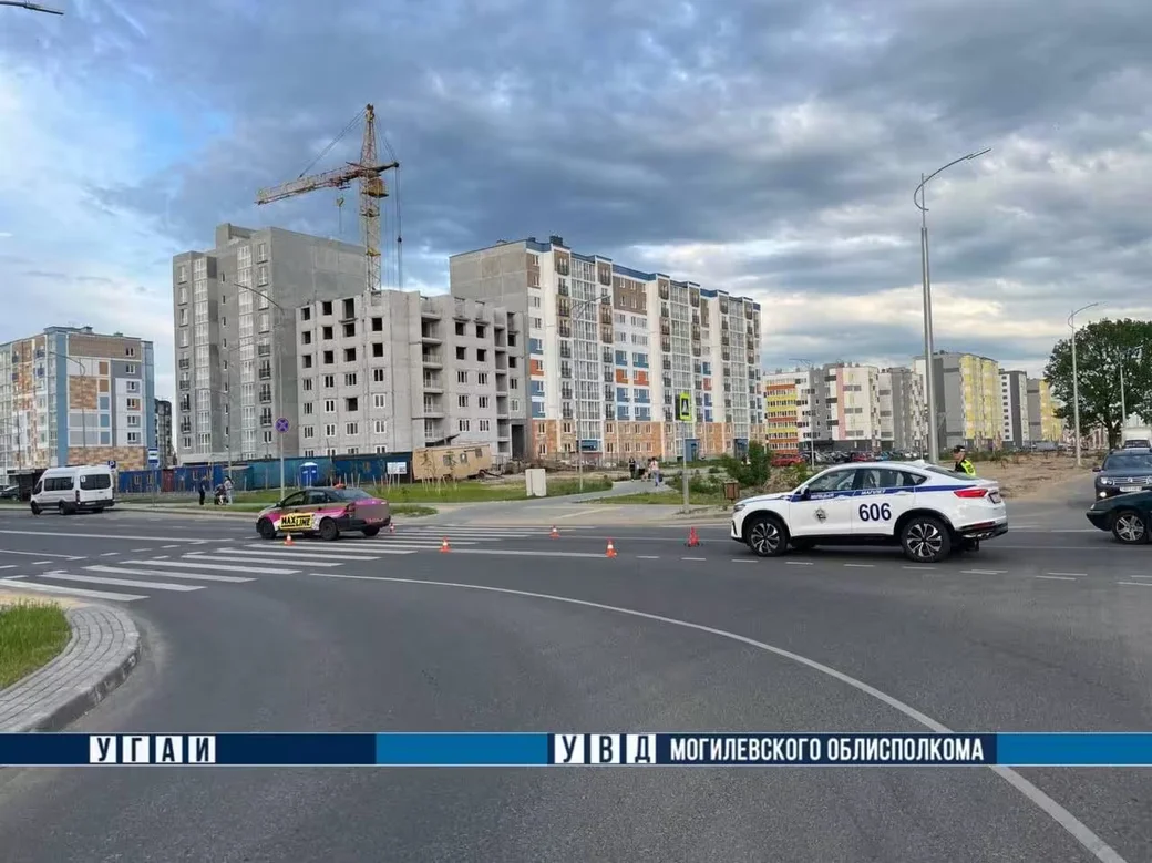  3.06.2026 г. ДТП в Могилеве. Фото: УГАИ УВД Могоблисполкома