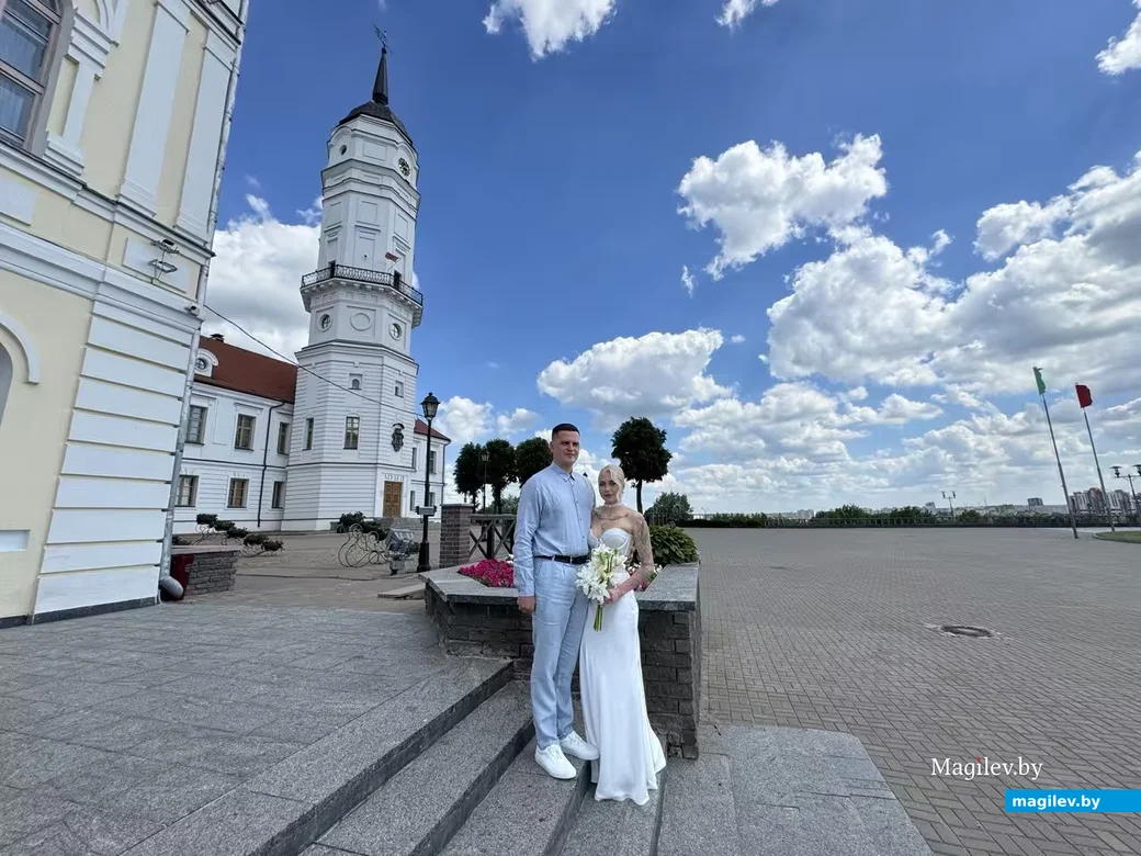  05.06.2026 г. Могилев. ЗАГС. Молодожены недели: Анастасия и Александр Даниловичи.  
