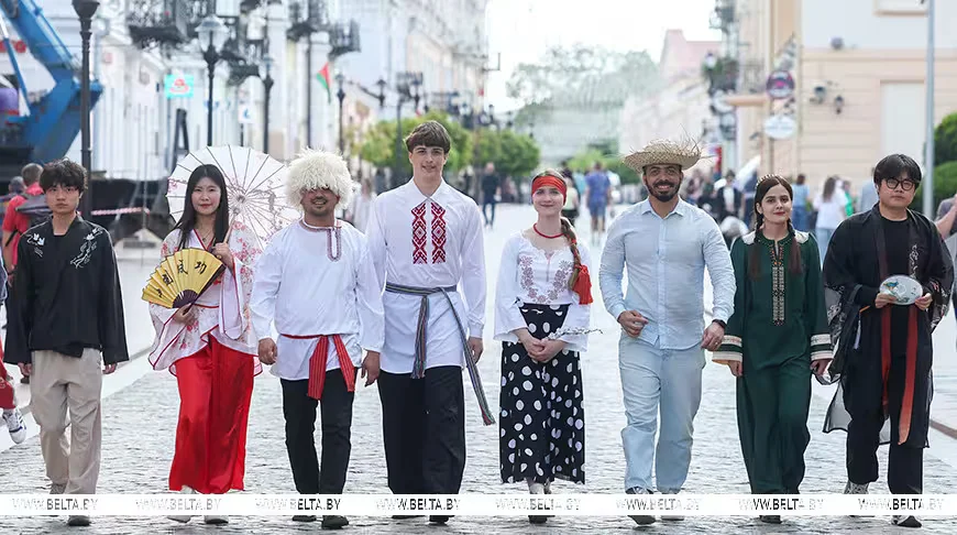  5 июня 2026 года. XV Республиканский фестиваль нацкультур проходит в Гродно. Фото: БЕЛТА.