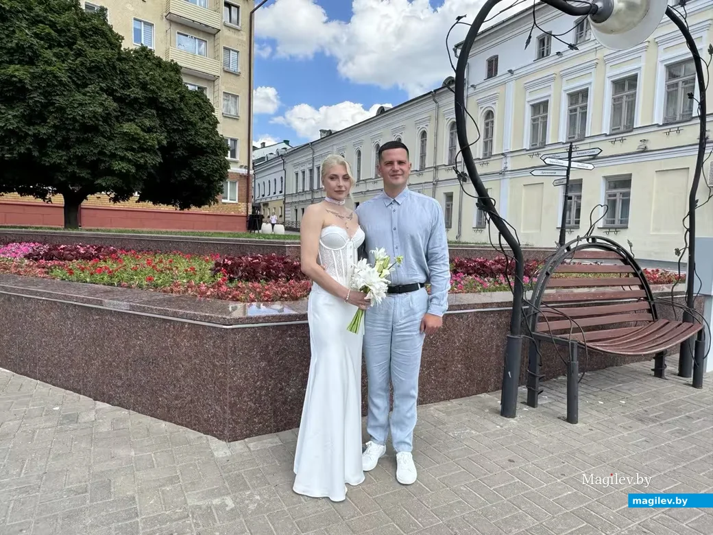 05.06.2026 г. Могилев. ЗАГС. Молодожены недели: Анастасия и Александр Даниловичи. 