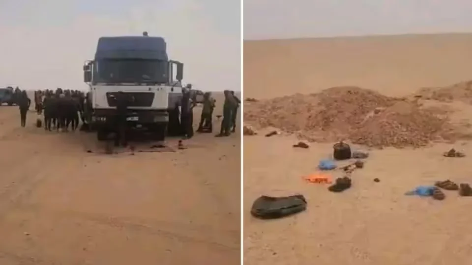 49 человек погибли в пустыне Сахара от жажды из-за сломавшегося грузовика. Фото со страницы