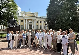 Поездка бобруйских ветеранов на Гомельщину