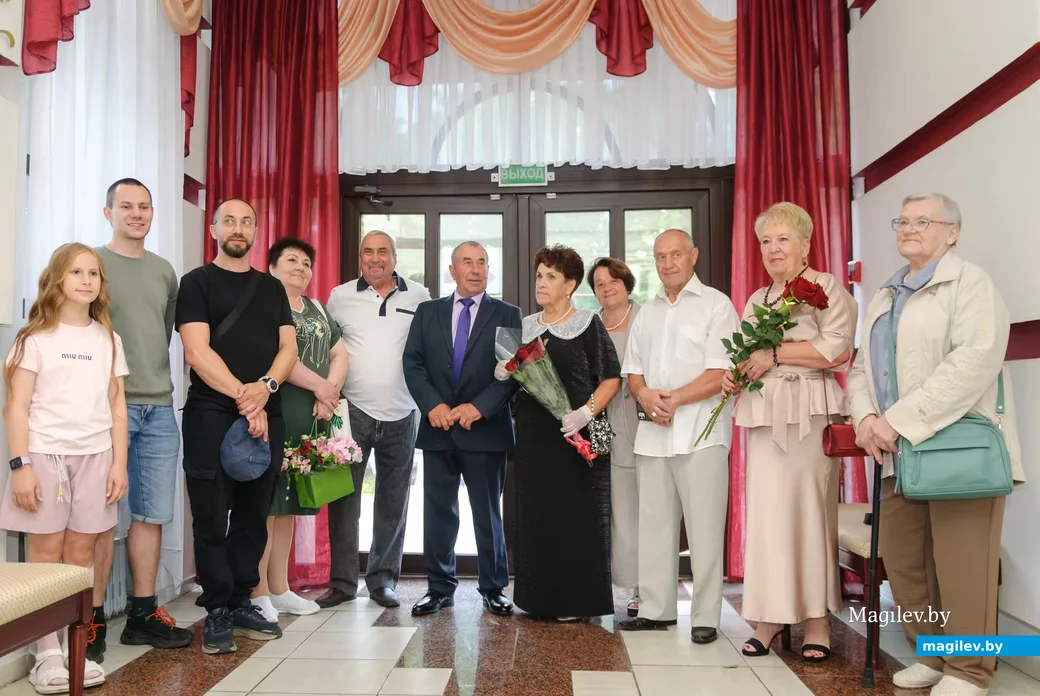 12.06.2026. Отдел ЗАГС Бобруйского горисполкома. Бриллиантовая свадьба. Валентины Васильевны и