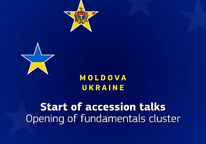 Переговоры о вступлении Украины и Молдовы в Евросоюз начнутся в понедельник, 15 июня