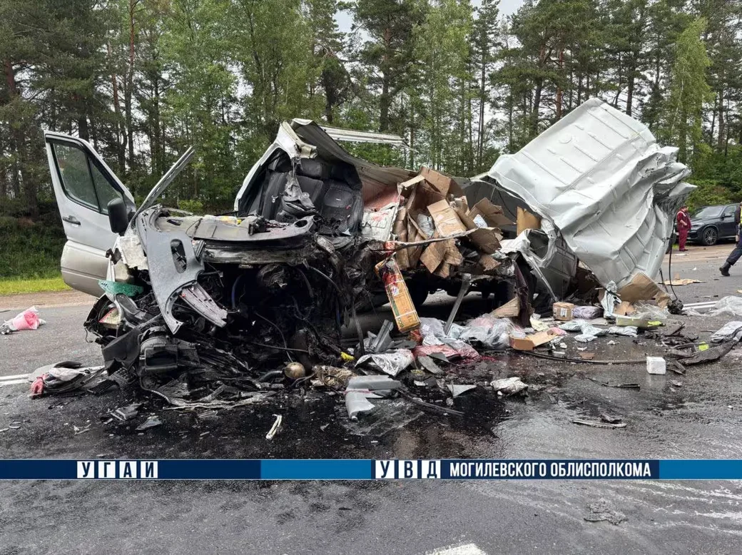 13 июня 2026 года. Смертельное ДТП на 57-ом километре автодороги Р-43 вблизи агрогородка Речица в