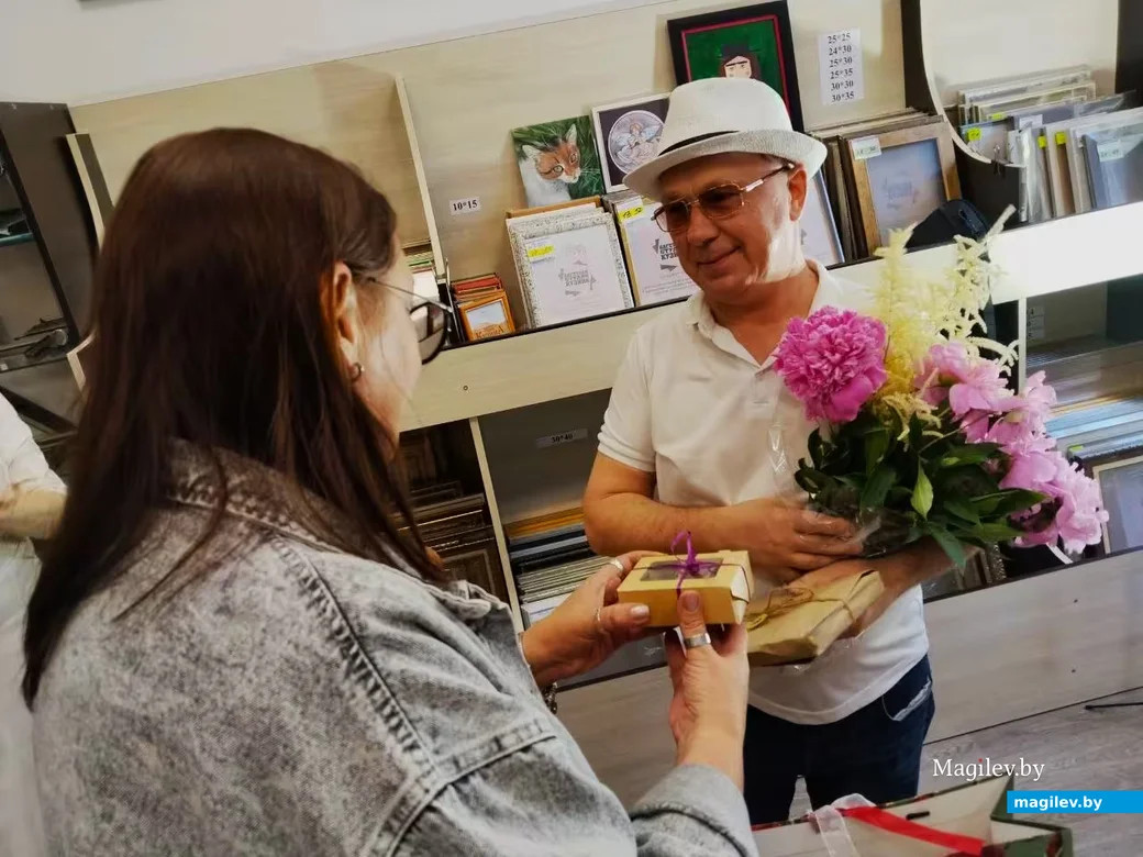 14.06.2026, Могилев, торговый центр «Алиса». Встреча у Кузина в багетной студии.