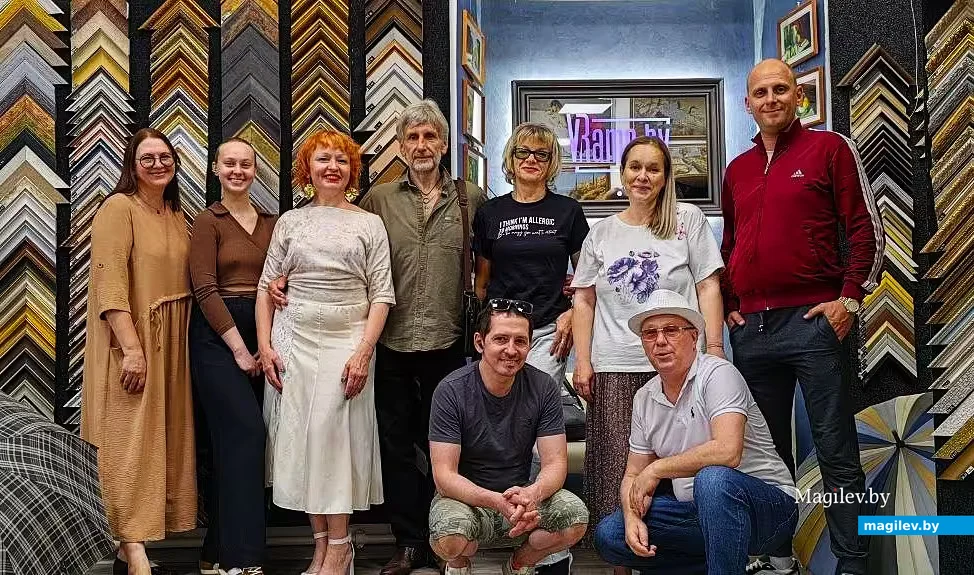 14.06.2026, Могилев, торговый центр «Алиса». Встреча у Кузина в багетной студии.