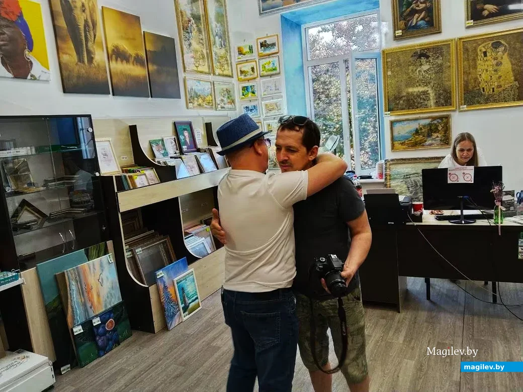 14.06.2026, Могилев, торговый центр «Алиса». Встреча у Кузина в багетной студии.