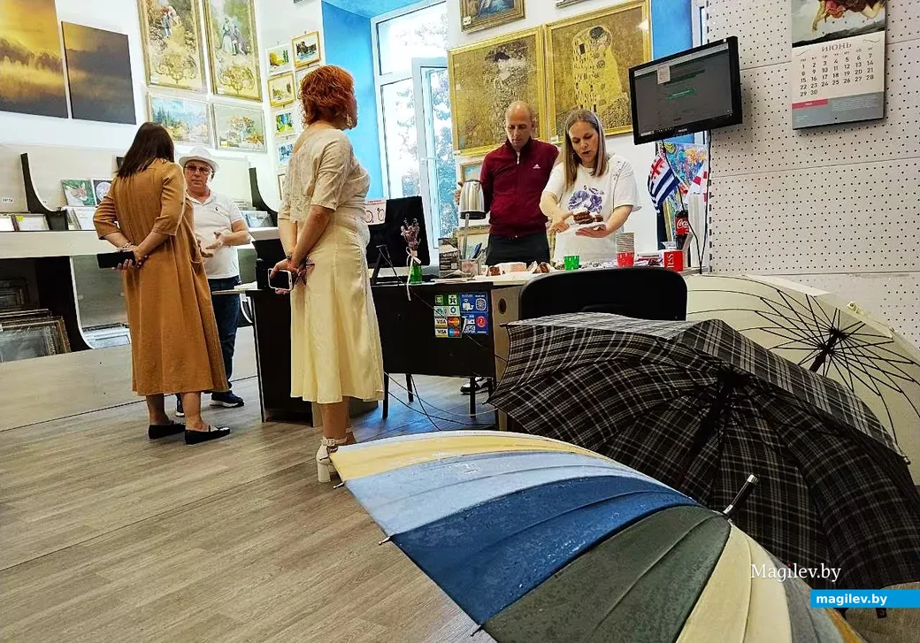 14.06.2026, Могилев, торговый центр «Алиса». Встреча у Кузина в багетной студии.