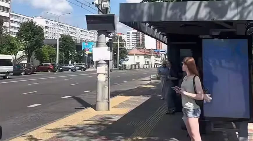 Скриншот видео Могилевского горисполкома 
