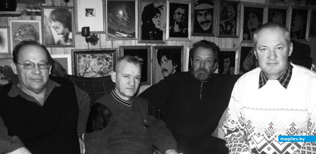 2008-й год. Могилевчане в битловском подвальчике Володи Кутузова.