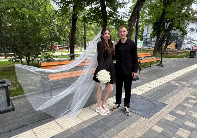 «Я первая из своих подруг вышла замуж». Свадебная пара недели