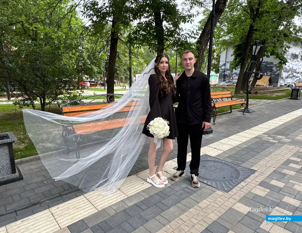 19.06.2026 г. Могилев, ЗАГС. Свадебная пара недели Карина и Владимир Ткачевы.