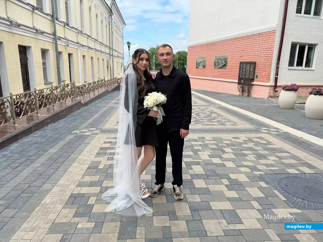 19.06.2026 г. Могилев, ЗАГС. Свадебная пара недели Карина и Владимир Ткачевы.