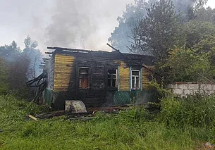 На пожаре в Шкловском районе погиб мужчина