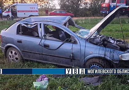 Смертельное ДТП в Кличевском районе: юноша погиб, девушка в больнице