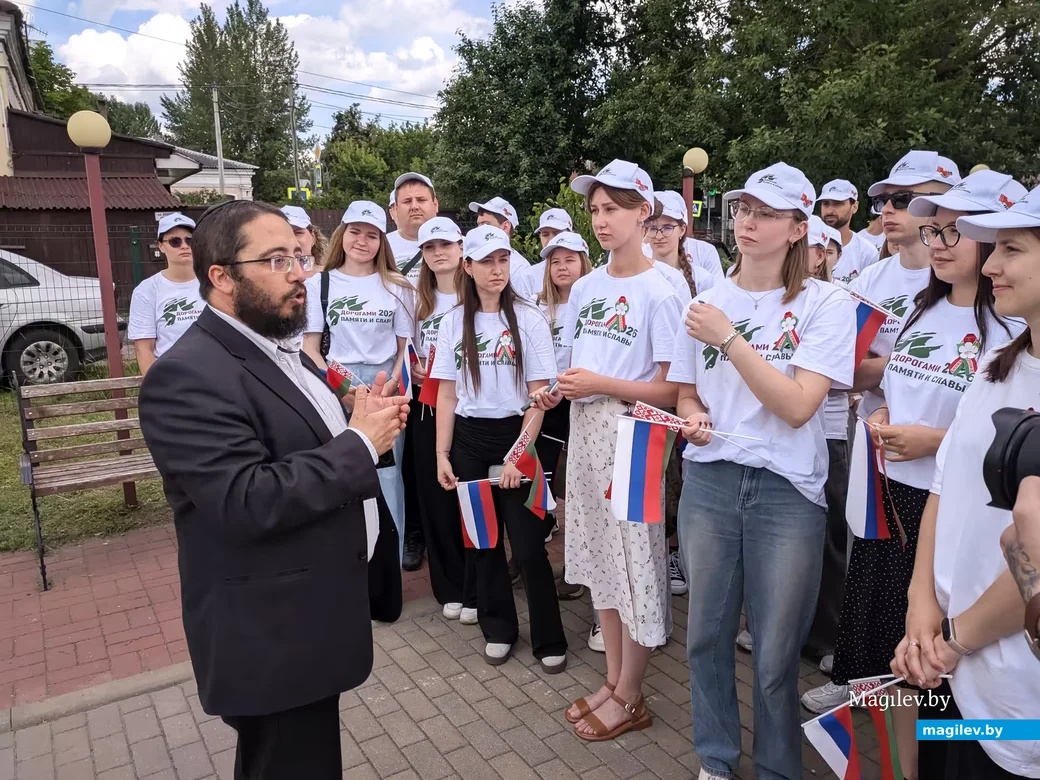 24.06.2026. В Бобруйске встретили участников проекта «Дорогами памяти и славы».