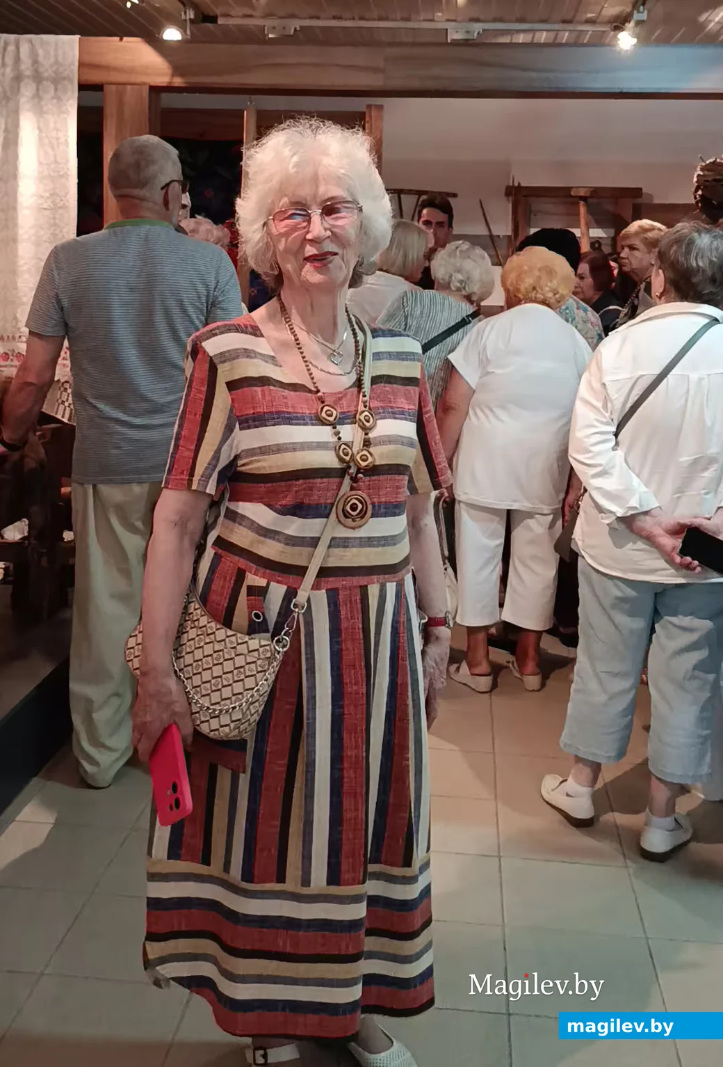 24.06.2026 г. Глуск. Бобруйские педагоги-ветераны в Глусском краеведческом музее.