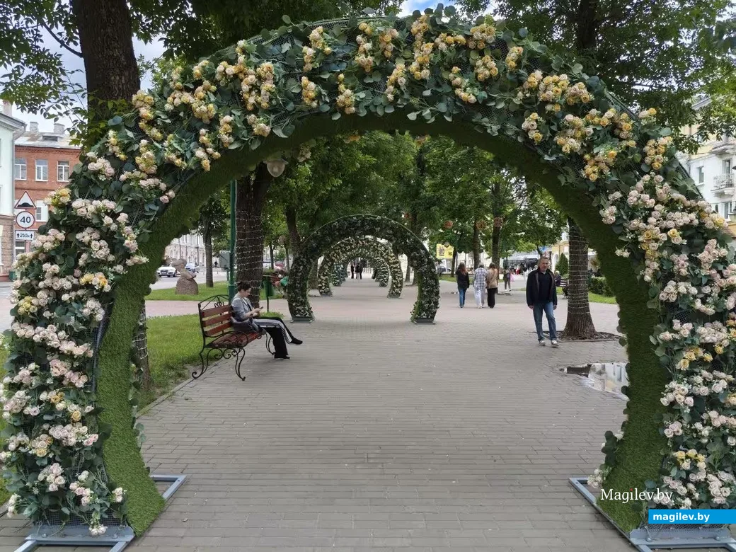  Июнь 2026 года. Могилев. Комсомольский сквер.  