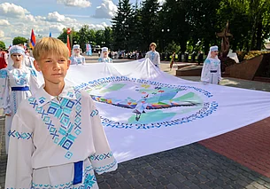 Открытие фестиваля «Венок дружбы» в Бобруйске