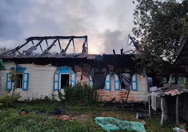На пожаре в Осиповичском районе погиб мужчина