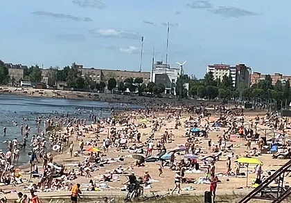 На Святом озере в Могилеве спасли тонувших женщину и ее девятилетнюю дочь