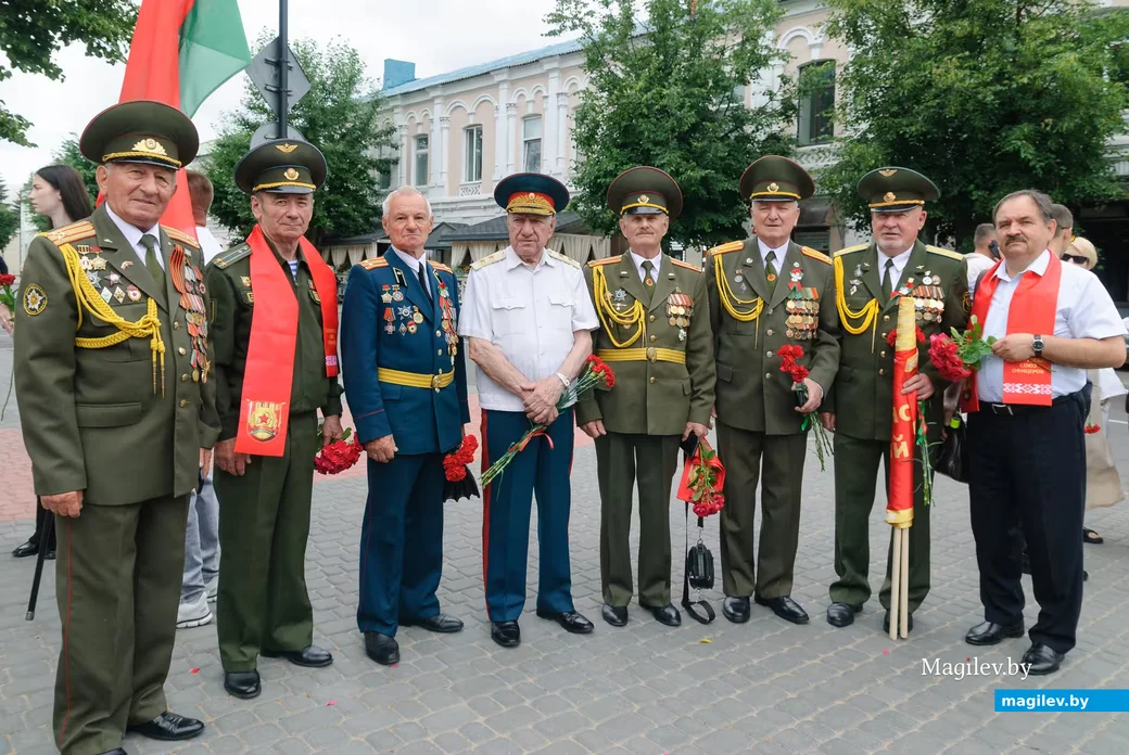 03.07.2026. Площадь Победы. День независимости Республики Беларусь. Митинг у памятника-танку на