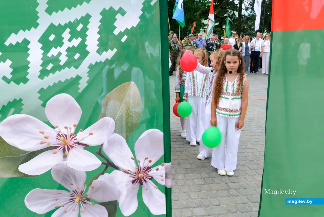 03.07.2026. Площадь Победы. День независимости Республики Беларусь. Митинг у памятника-танку на